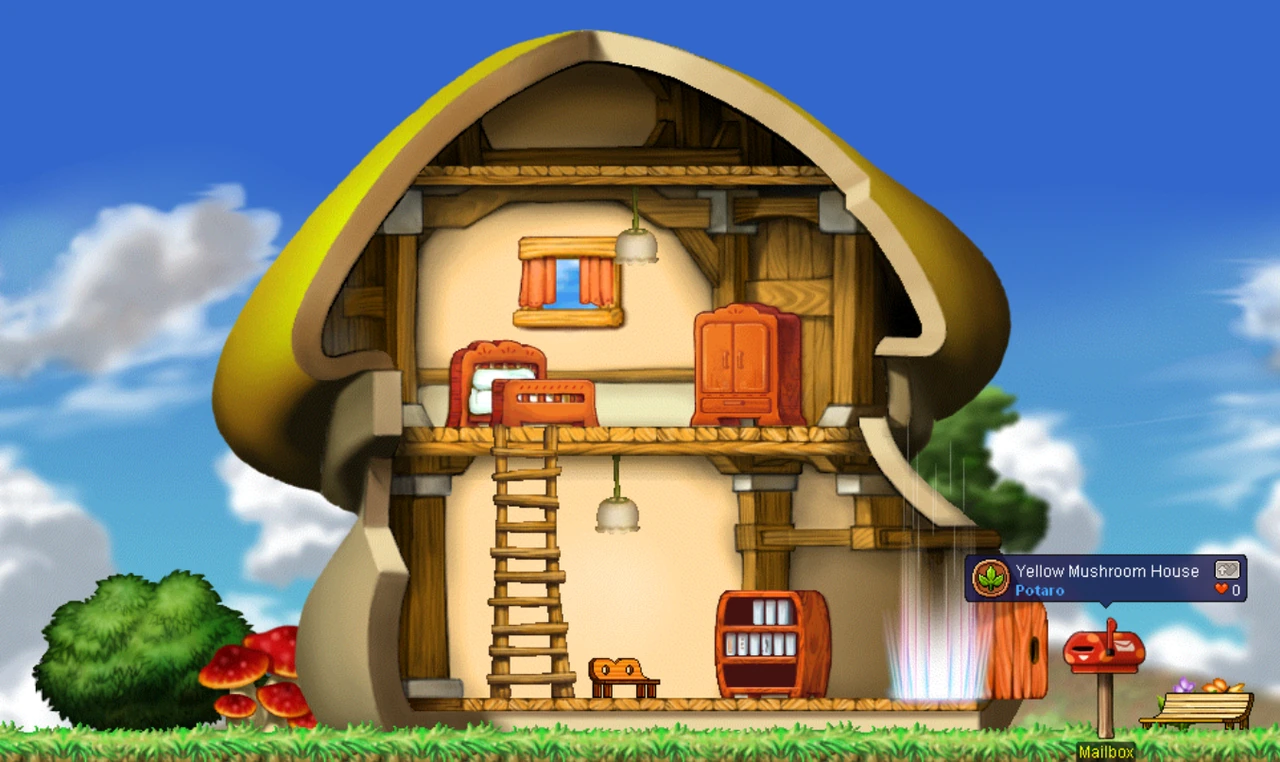 Official preview of the Henesys housing area.