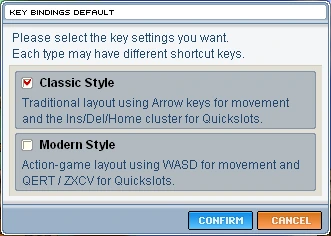 Classic Style and Modern Style key-binding layouts in the official announcement.